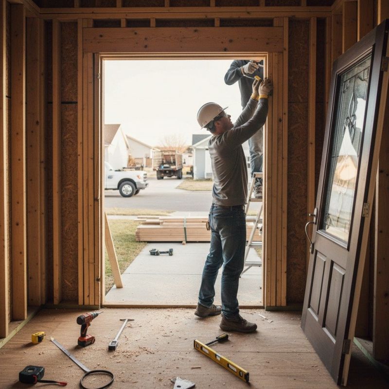 Farmhouse Door Installation