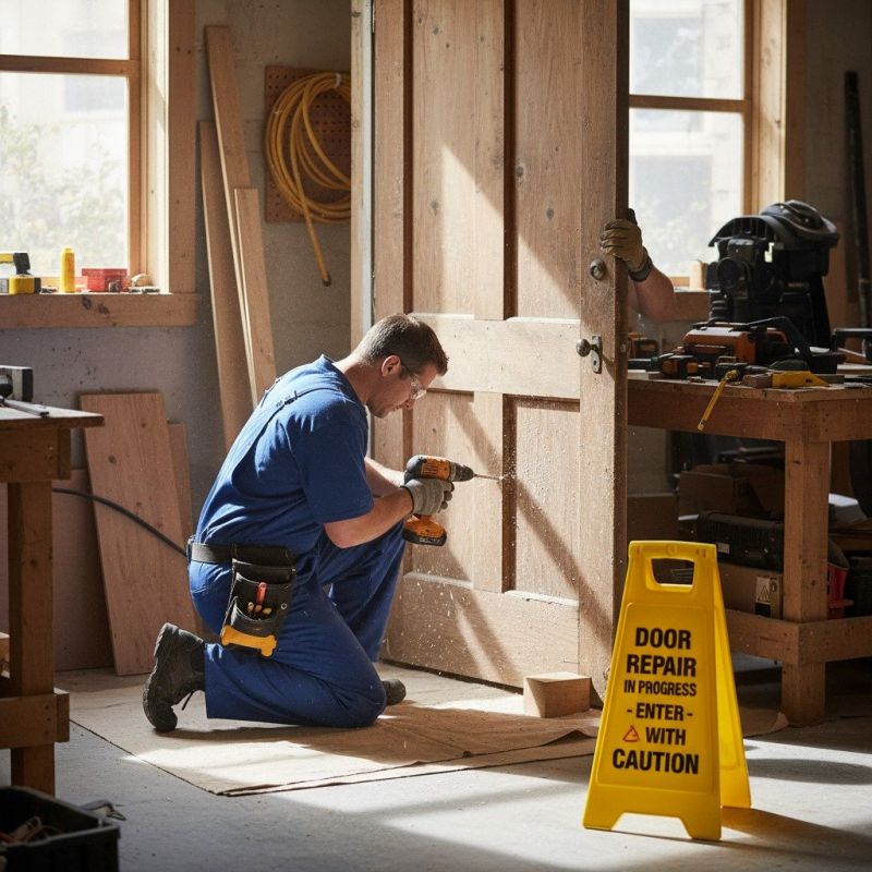 Barn Doors Repair detail