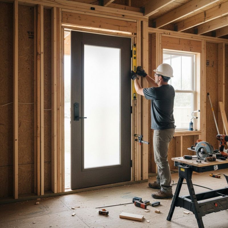 Solid Wood Door Installation